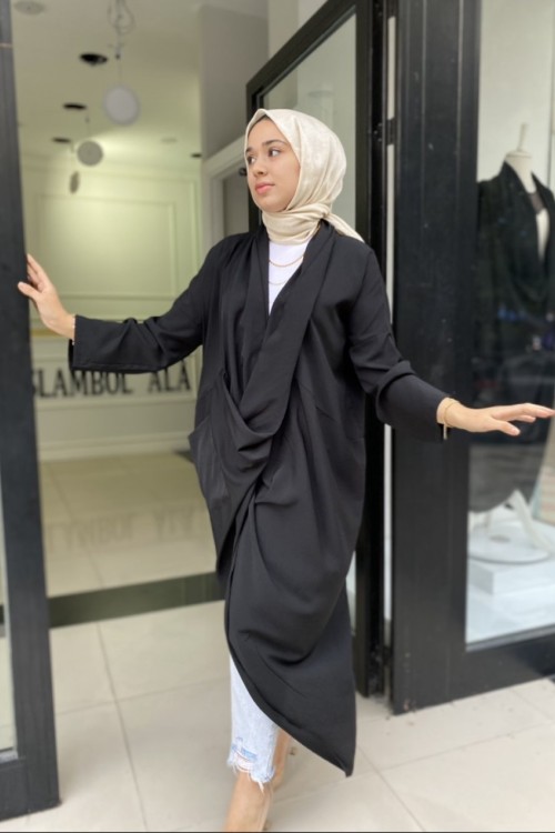 Çapraz Tunik Siyah