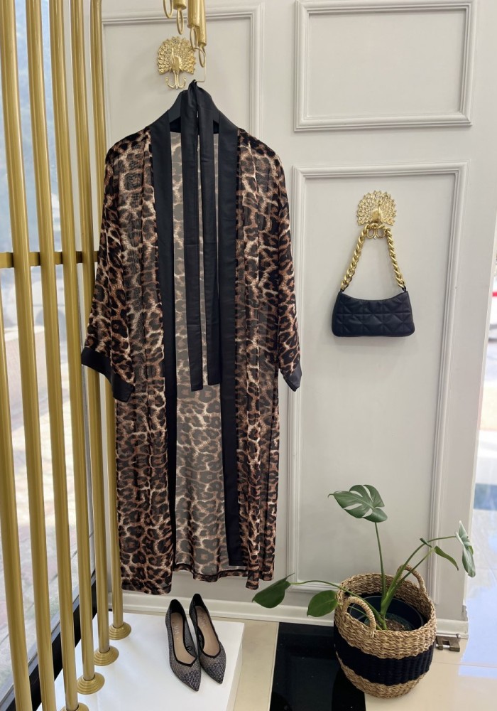 Göksu Kimono Leopar