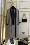 Göksu Kimono Siyah Beyaz